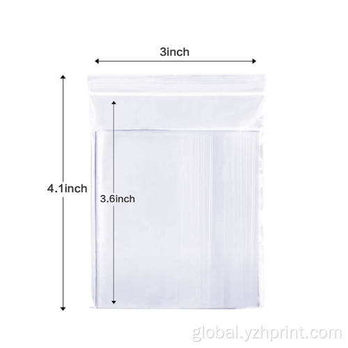 Plastic Bag Packaging Clear Resealable Clear Plastic Bags Small Packaging Bag Supplier